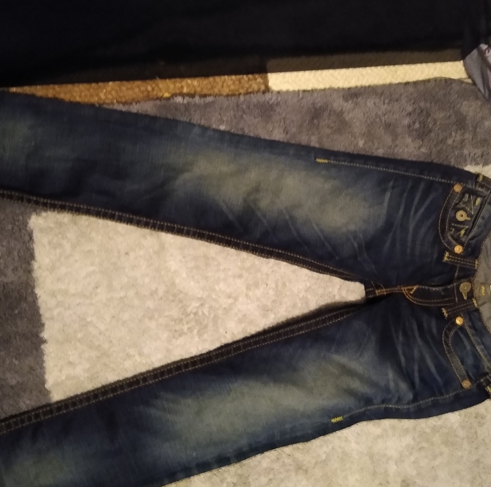 True Religion straight leg jean